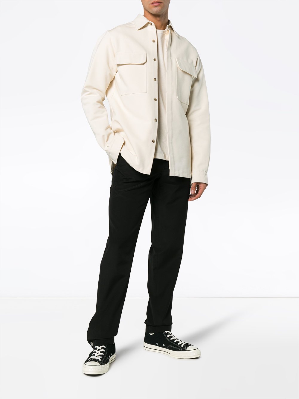 Wool Blend Trousers
