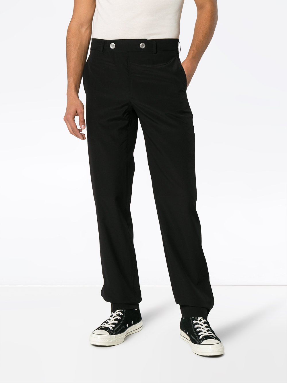 Wool Blend Trousers