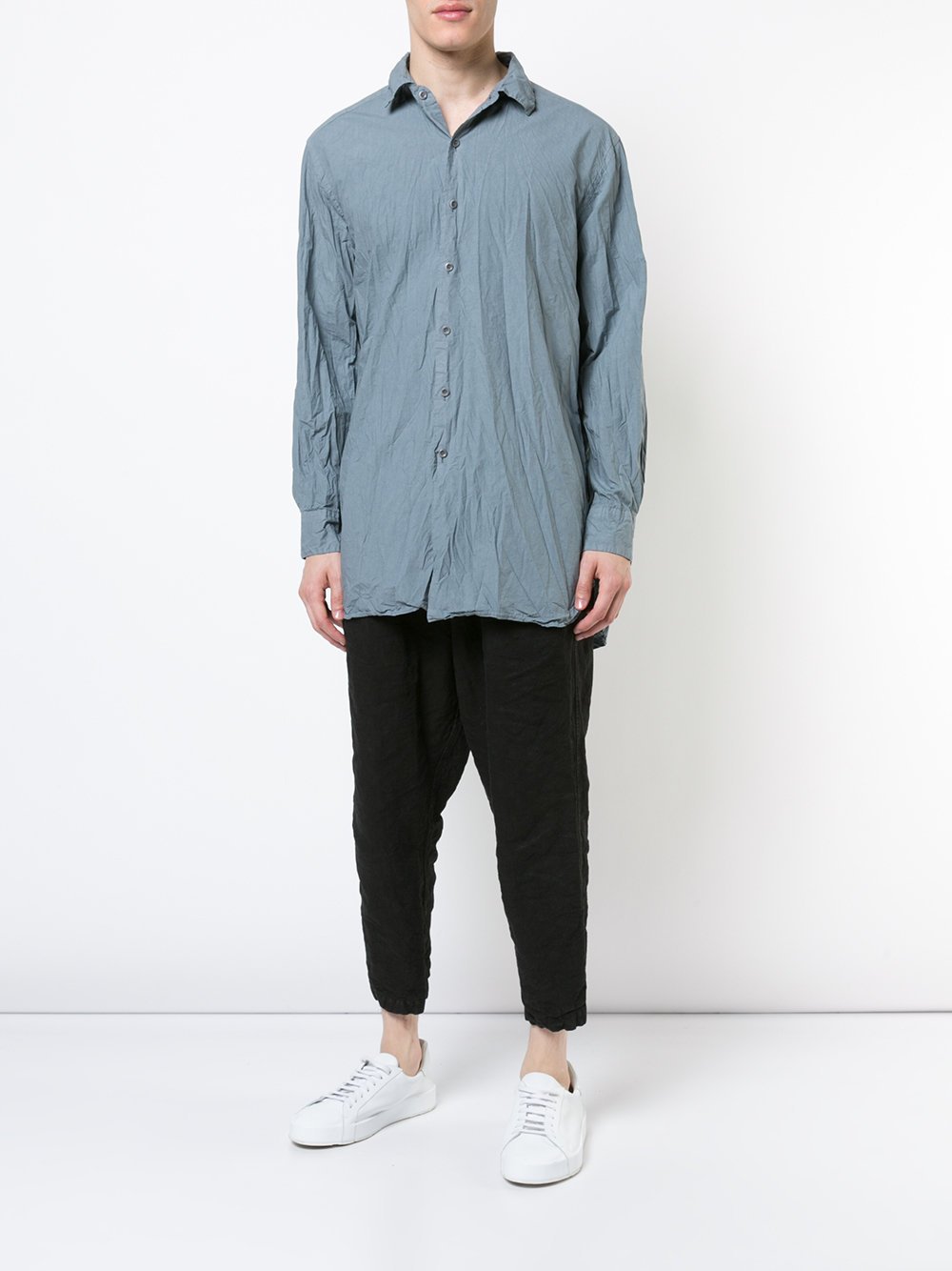 Crumpled Button Shirt