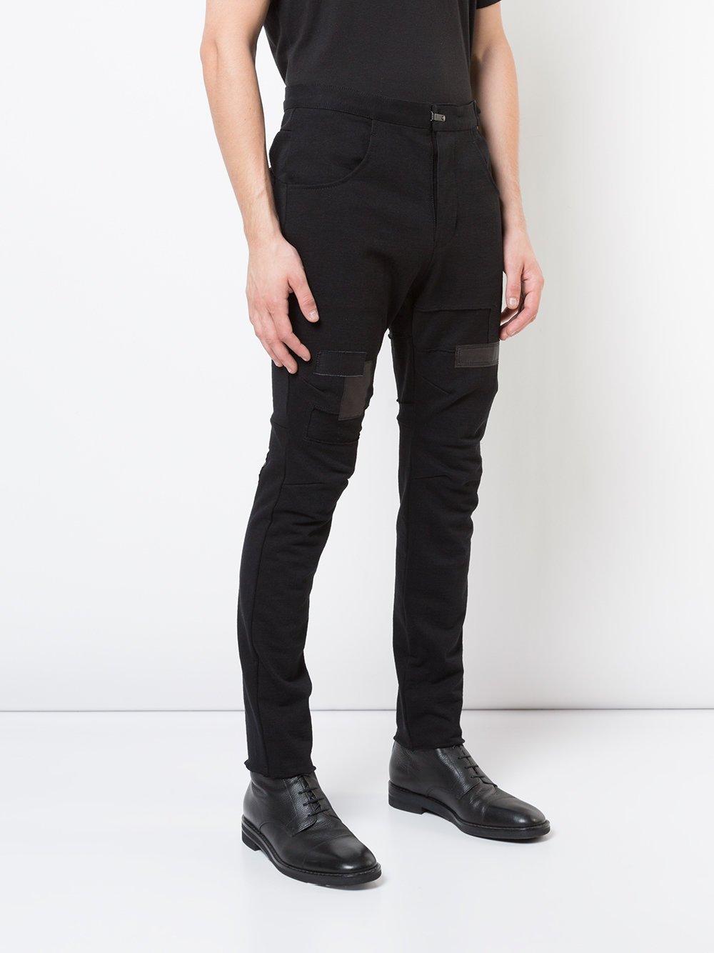 Patched Jeans