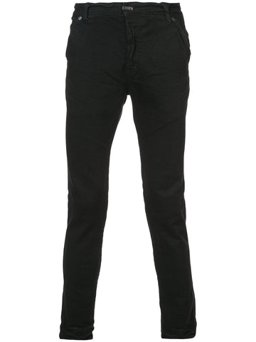 Seam Detail Cotton Pants