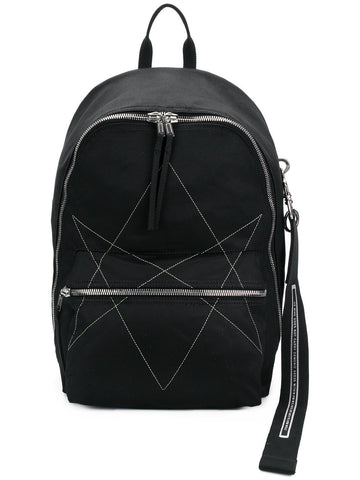 Hexagram Drawstring Backpack