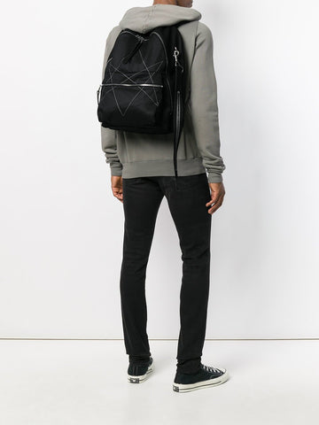 Hexagram Drawstring Backpack