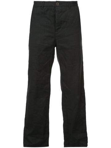 Unisex Woven Cotton Washi Box Pocket Pants