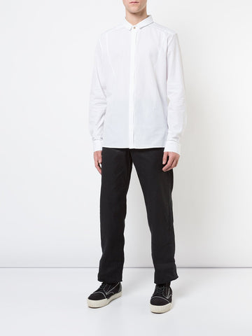 Unisex Woven Cotton Washi Box Pocket Pants