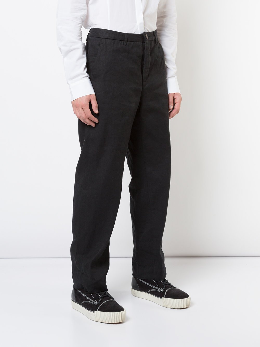 Unisex Woven Cotton Washi Box Pocket Pants