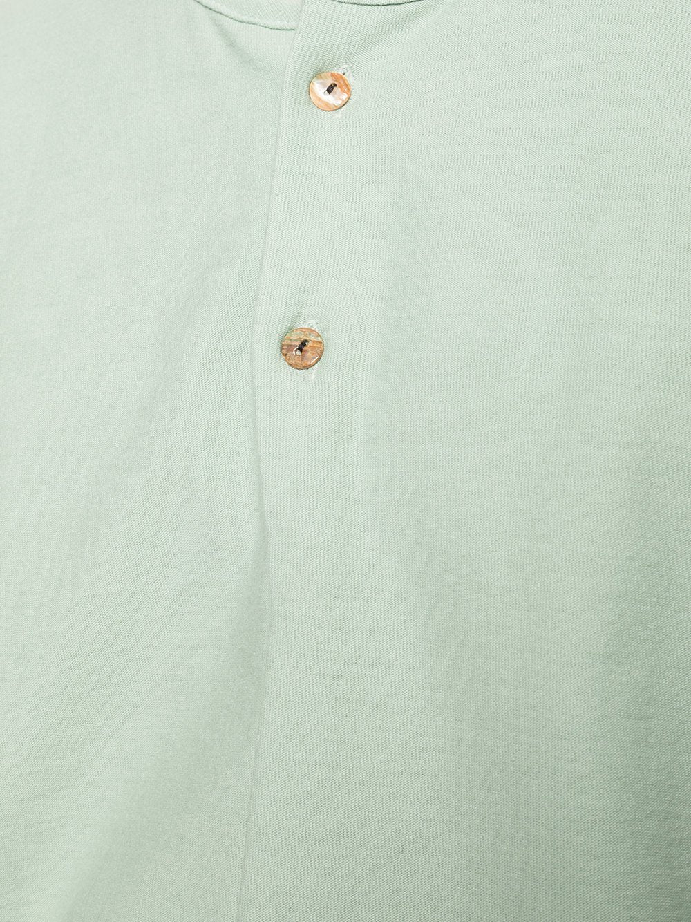Unisex Woven Henry Neck T-shirt
