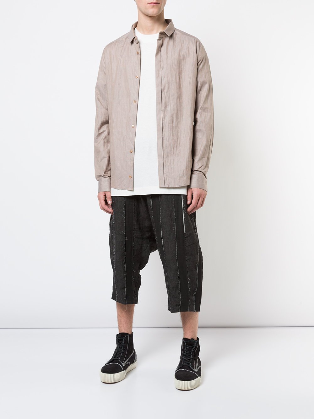 Unisex Woven Basic Shirt
