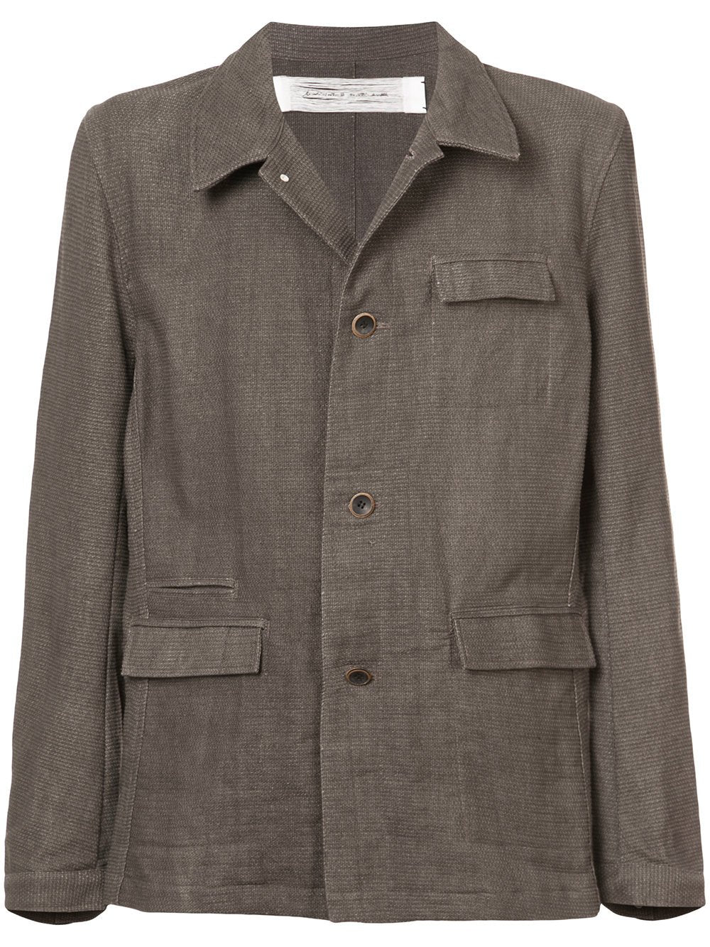 Woven Button Down Jacket