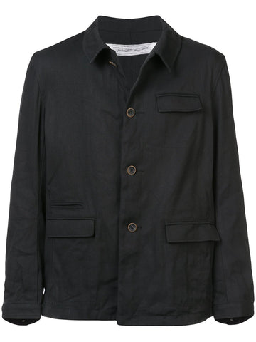 Woven Button Down Jacket