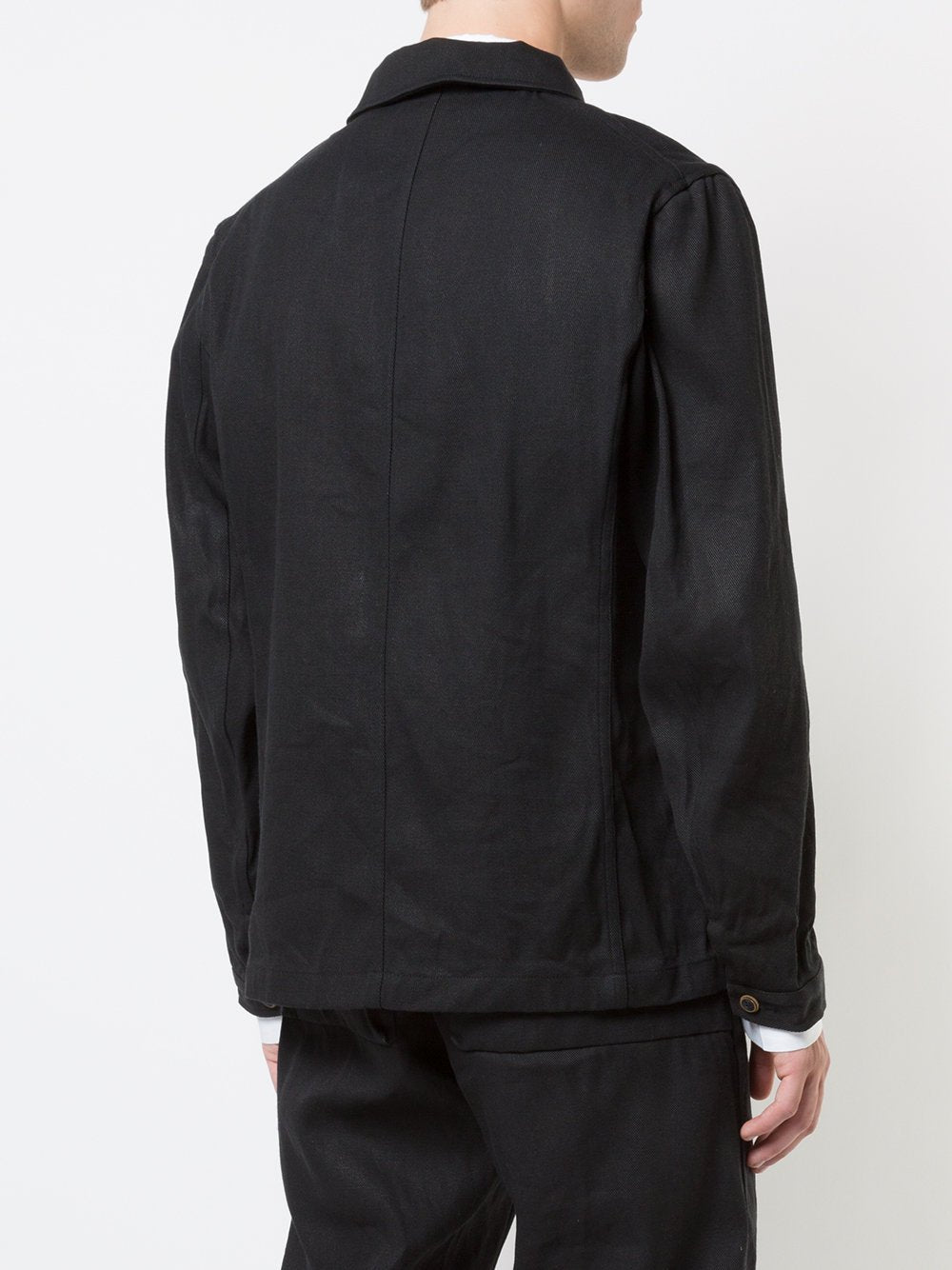 Woven Button Down Jacket