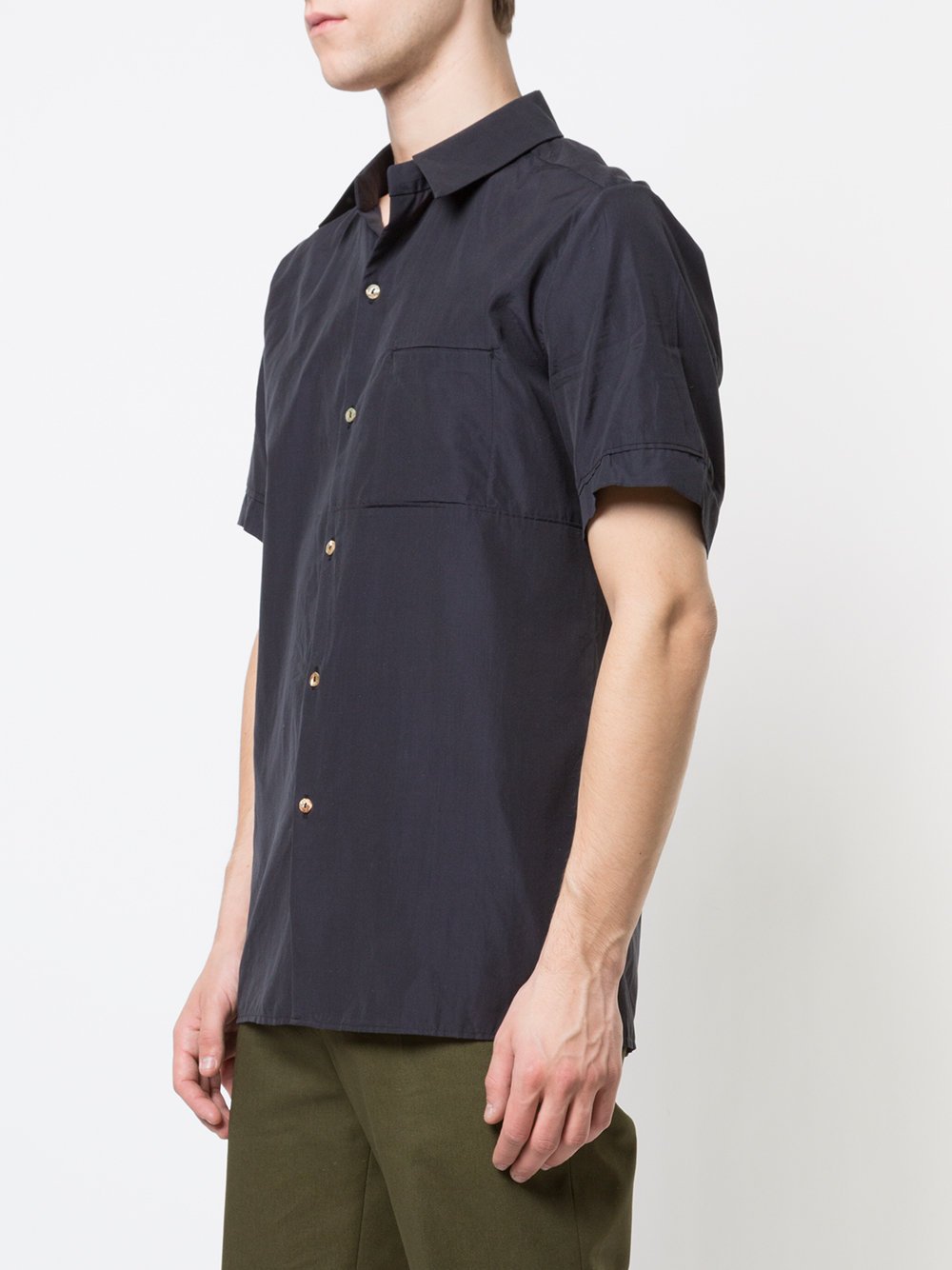 Unisex Woven Short Sleeve Shirt