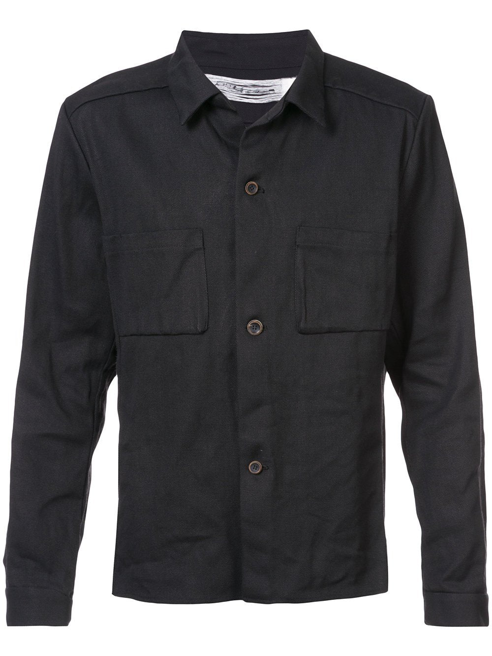 Woven Box Pocket Shirt Jacket