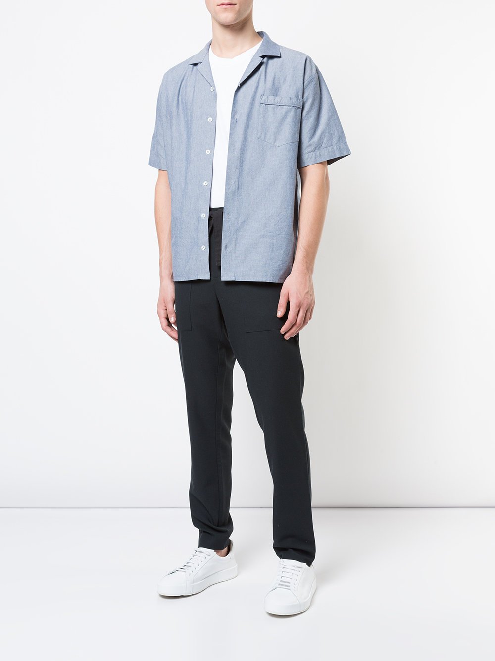 Wool Cotton Trousers