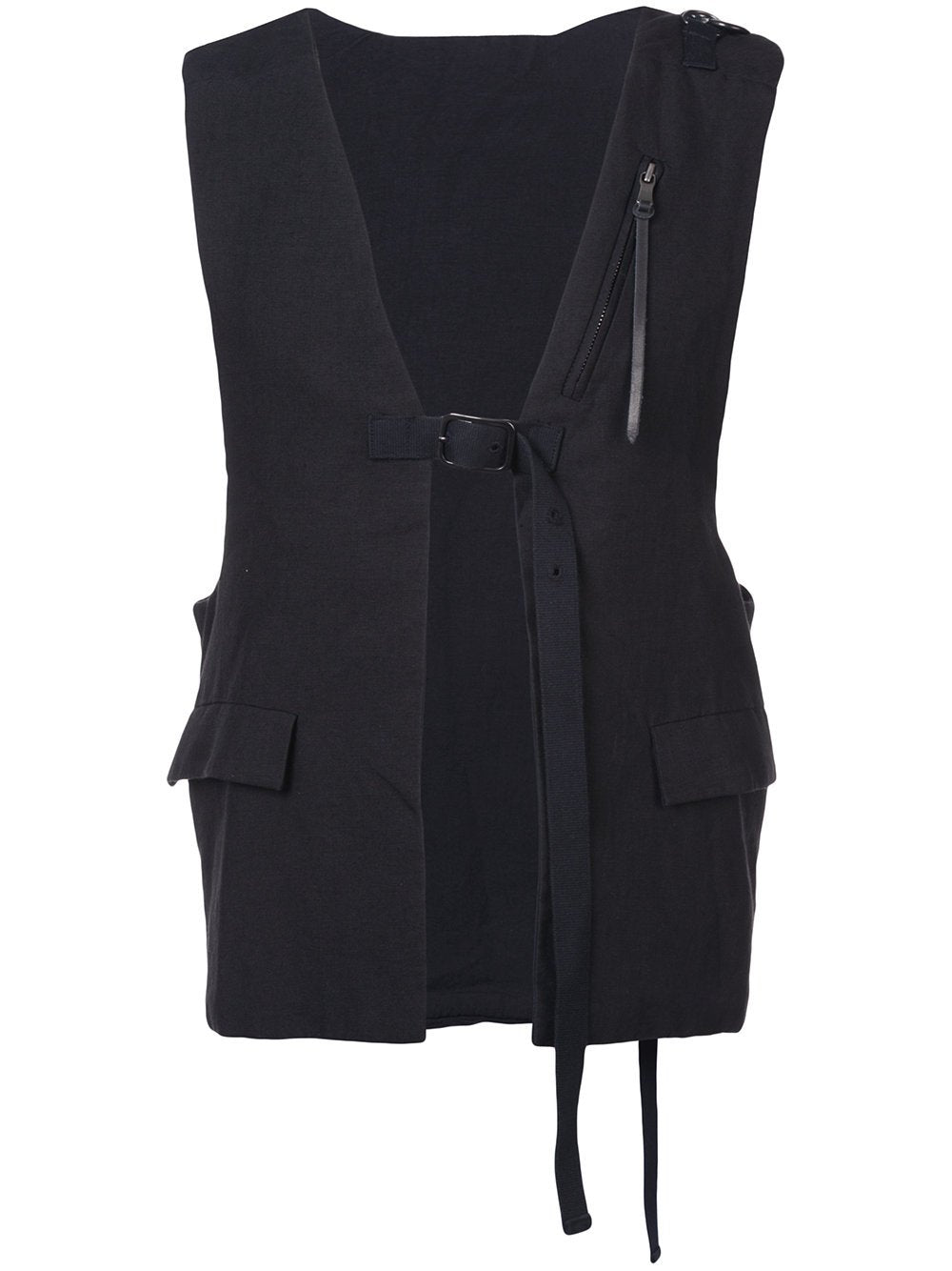 Linen Hopsack Vest