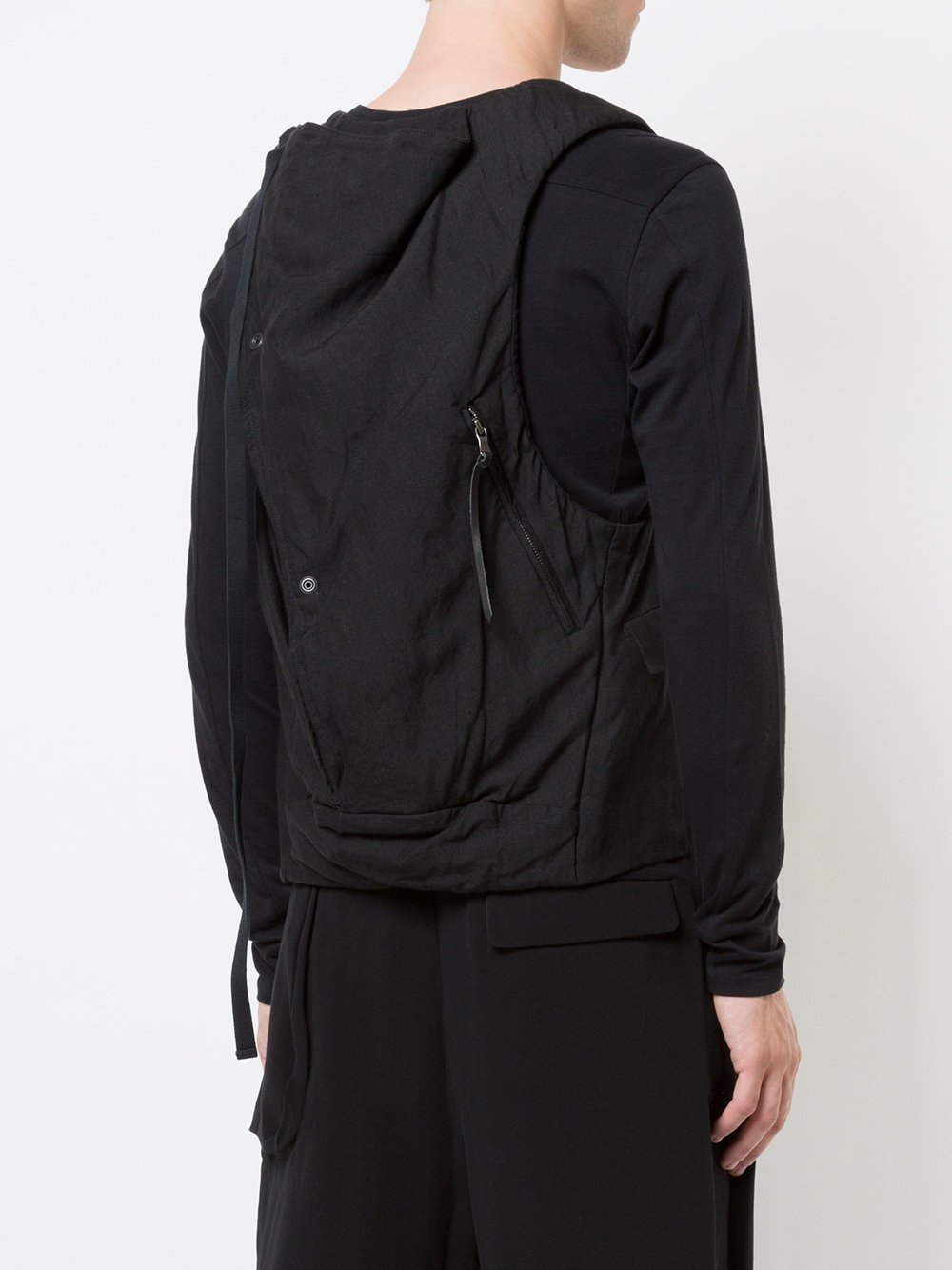 Linen Hopsack Vest