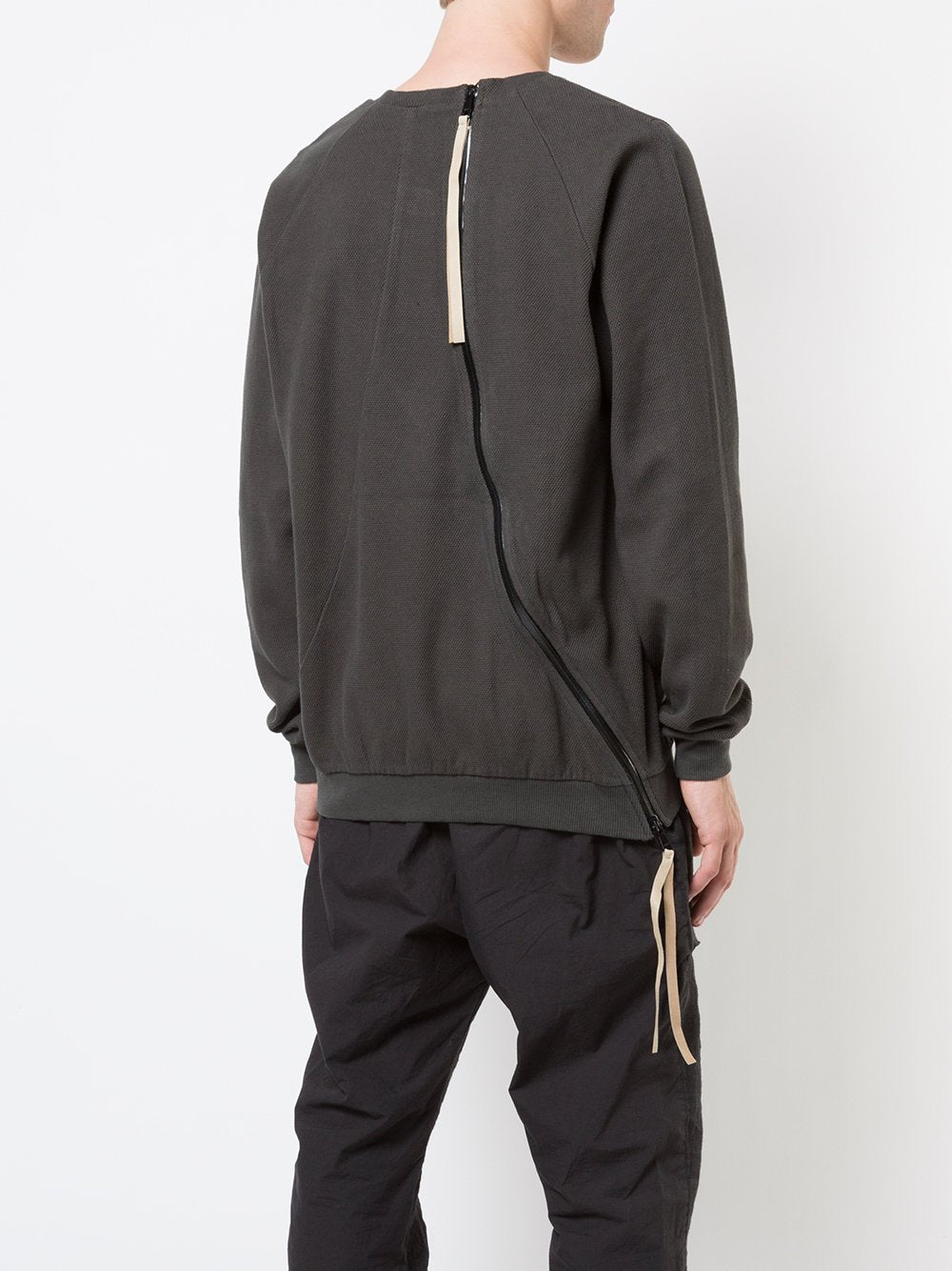 Back Zip Pullover