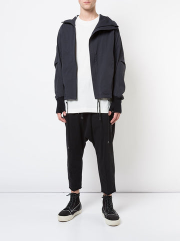Thumb Cuff Zipped Jacket