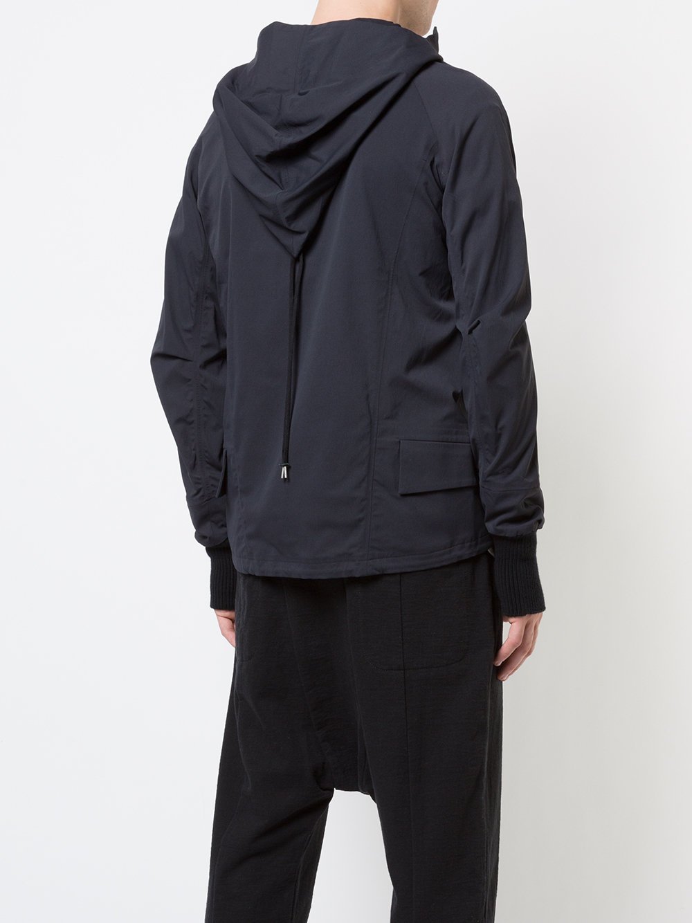 Thumb Cuff Zipped Jacket