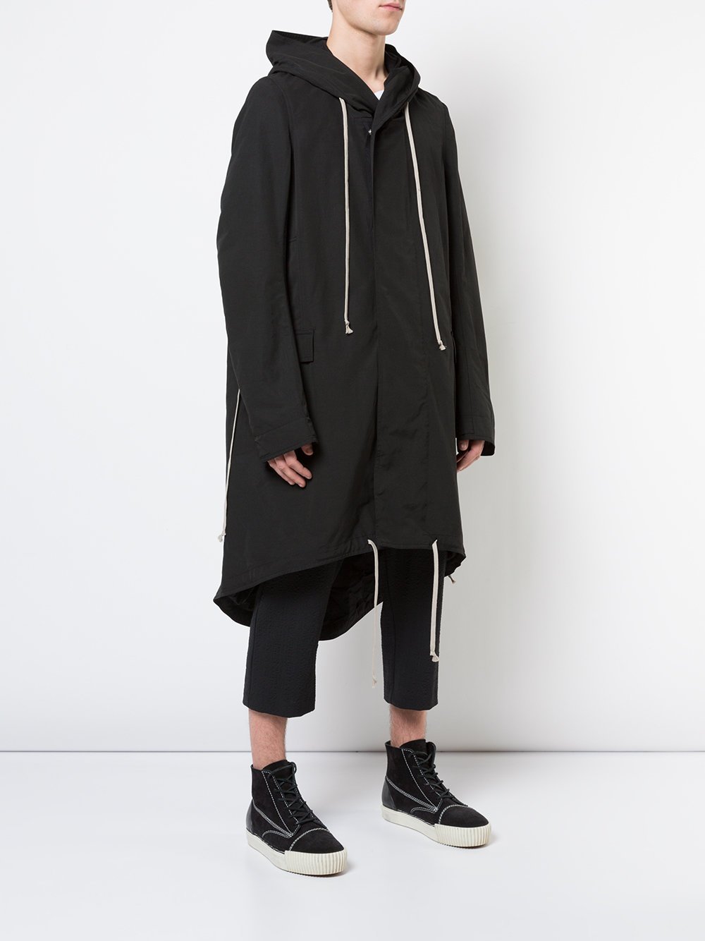 Woven Fishtail Parka