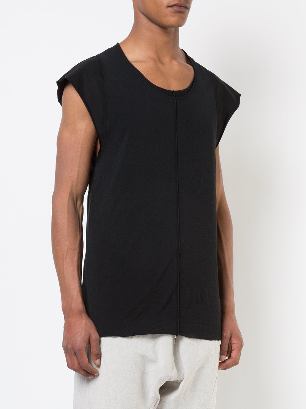No Sleeve T Shirt