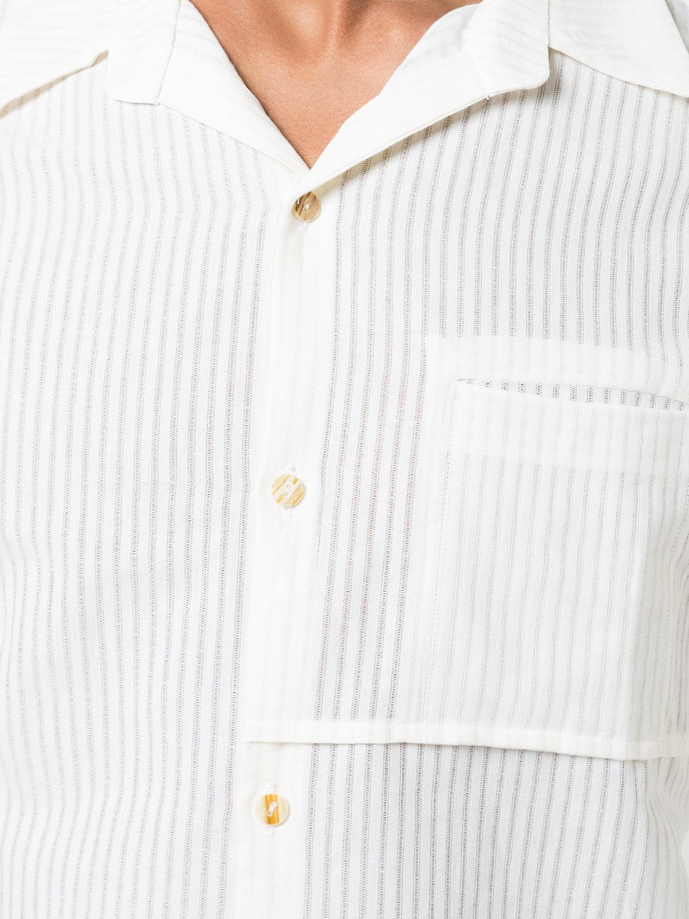 Unisex Woven One Pocket Shirt