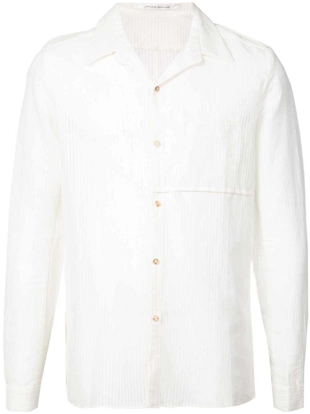 Unisex Woven One Pocket Shirt