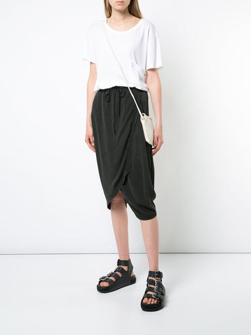 Drawstring Skirt Front Shorts
