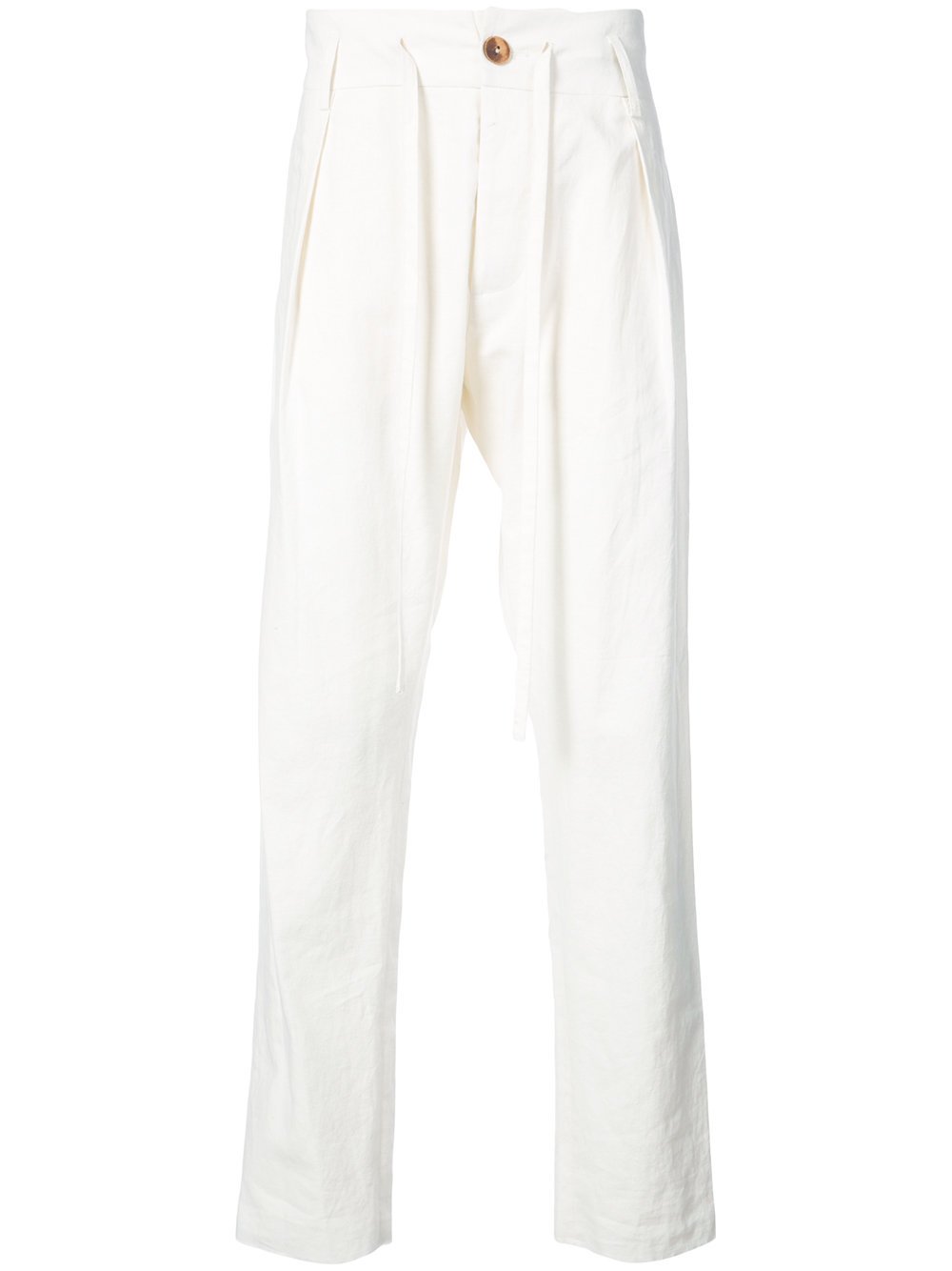Woven Pleated Trousers