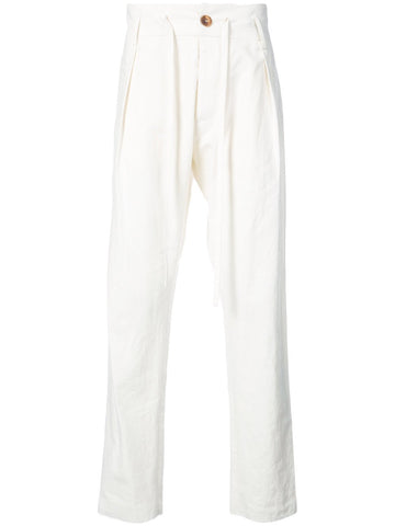 Woven Pleated Trousers