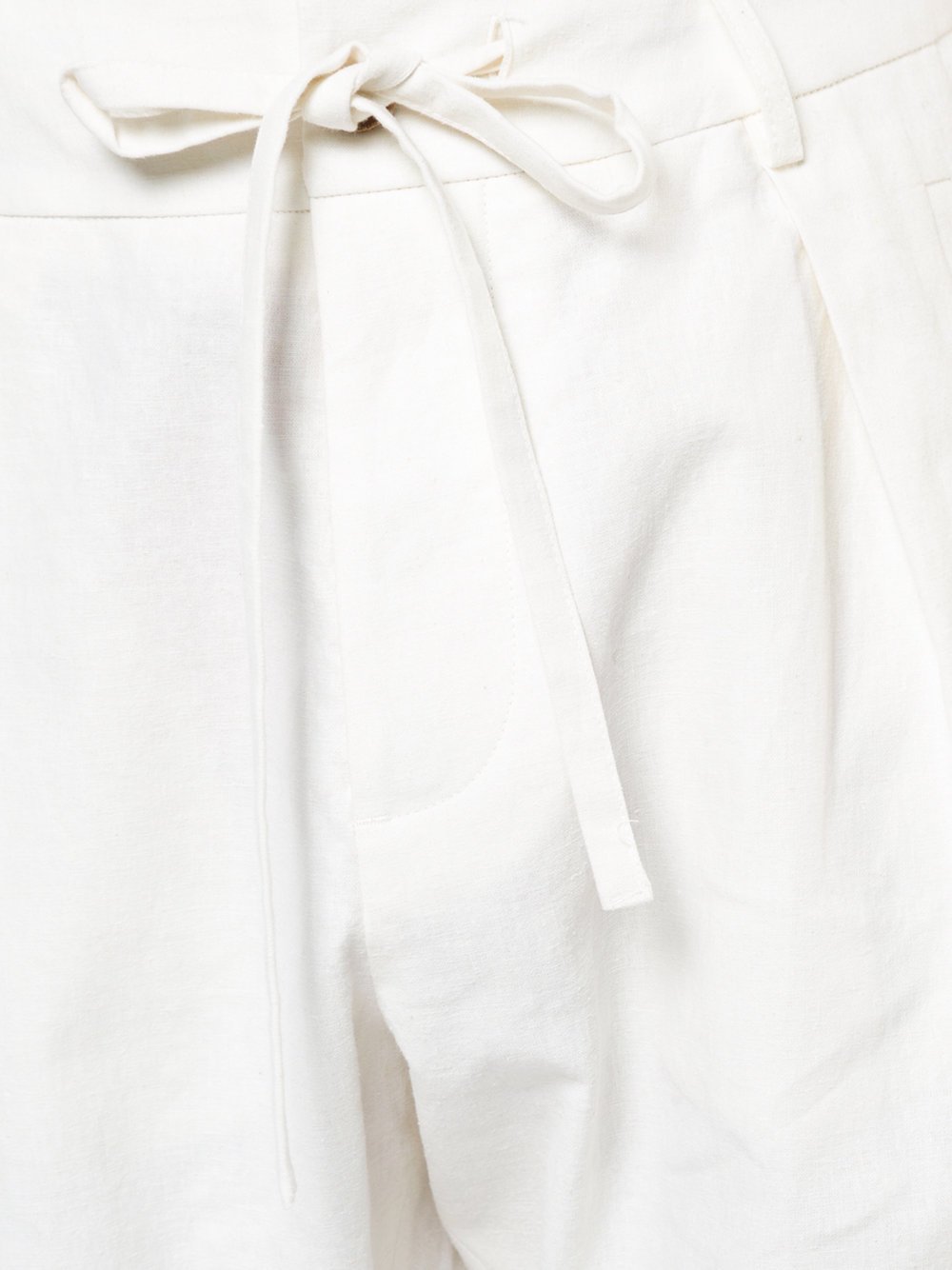 Woven Pleated Trousers
