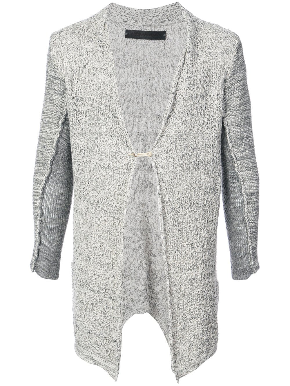 Raw Edge Linen Cardigan
