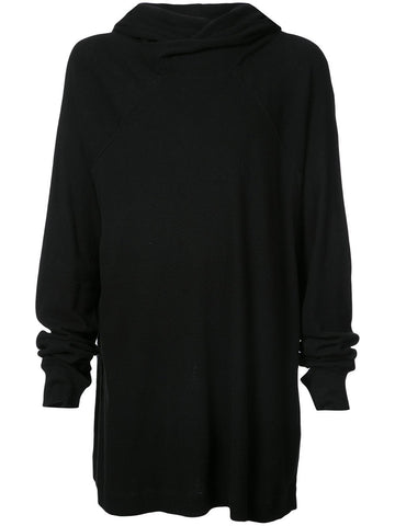 Distressed Cotton Sweatshirt