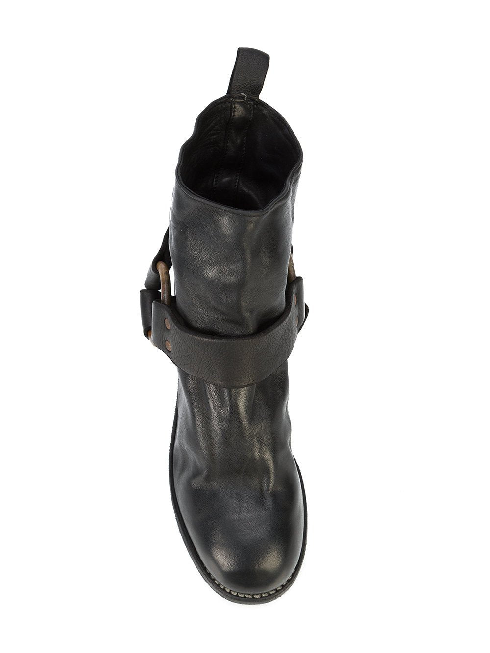 Women's CB06 Soft Horse Cuban Heel Ankle Boots