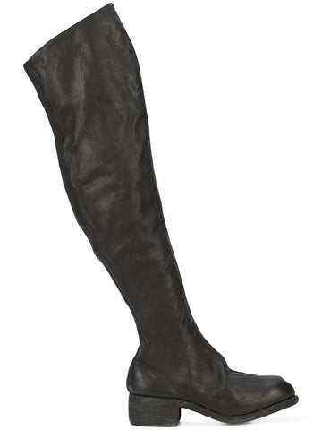 Women's PL4 Baby Calf Over Knee Zip Boots