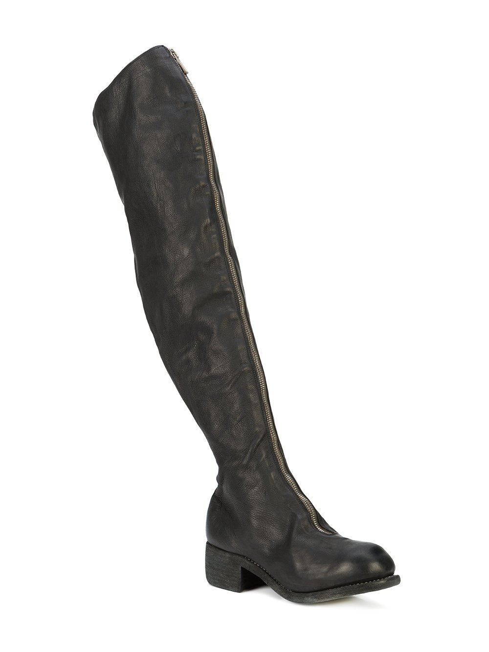 Women's PL4 Baby Calf Over Knee Zip Boots