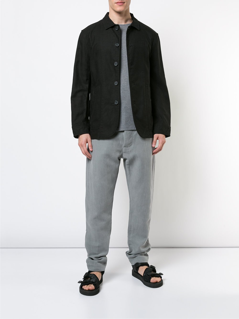 Cotton Linen Jacket Peasant