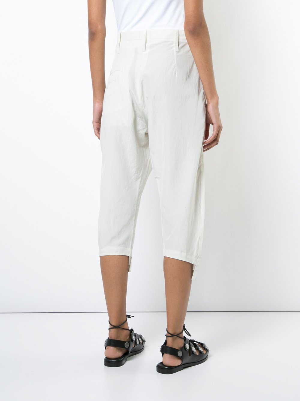 Silk Sewn Pleat Pant