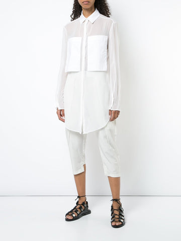 Silk Pocket Shirt