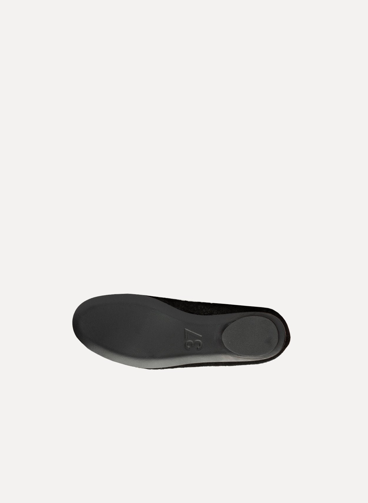 Calf Paper Effect Flats