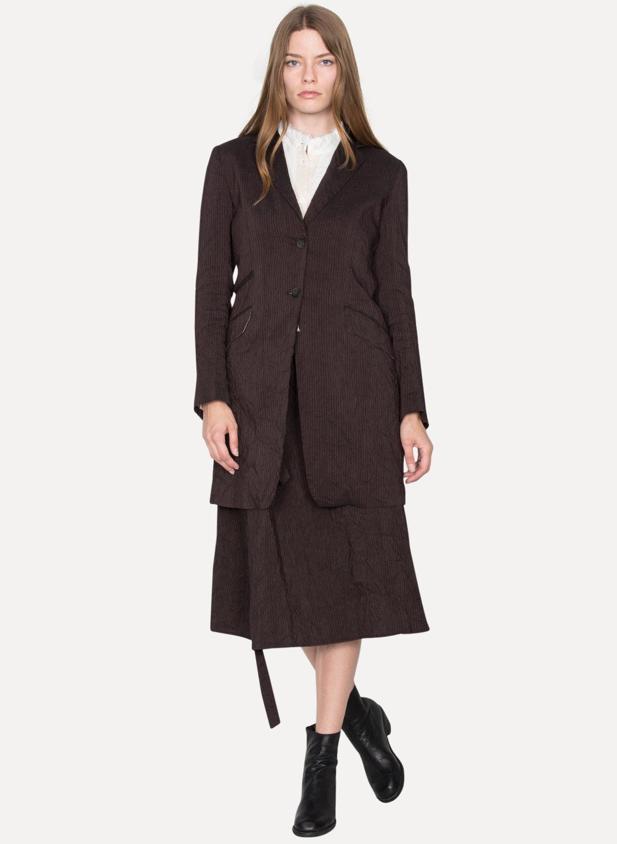 Buttoned Topcoat