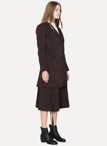Buttoned Topcoat