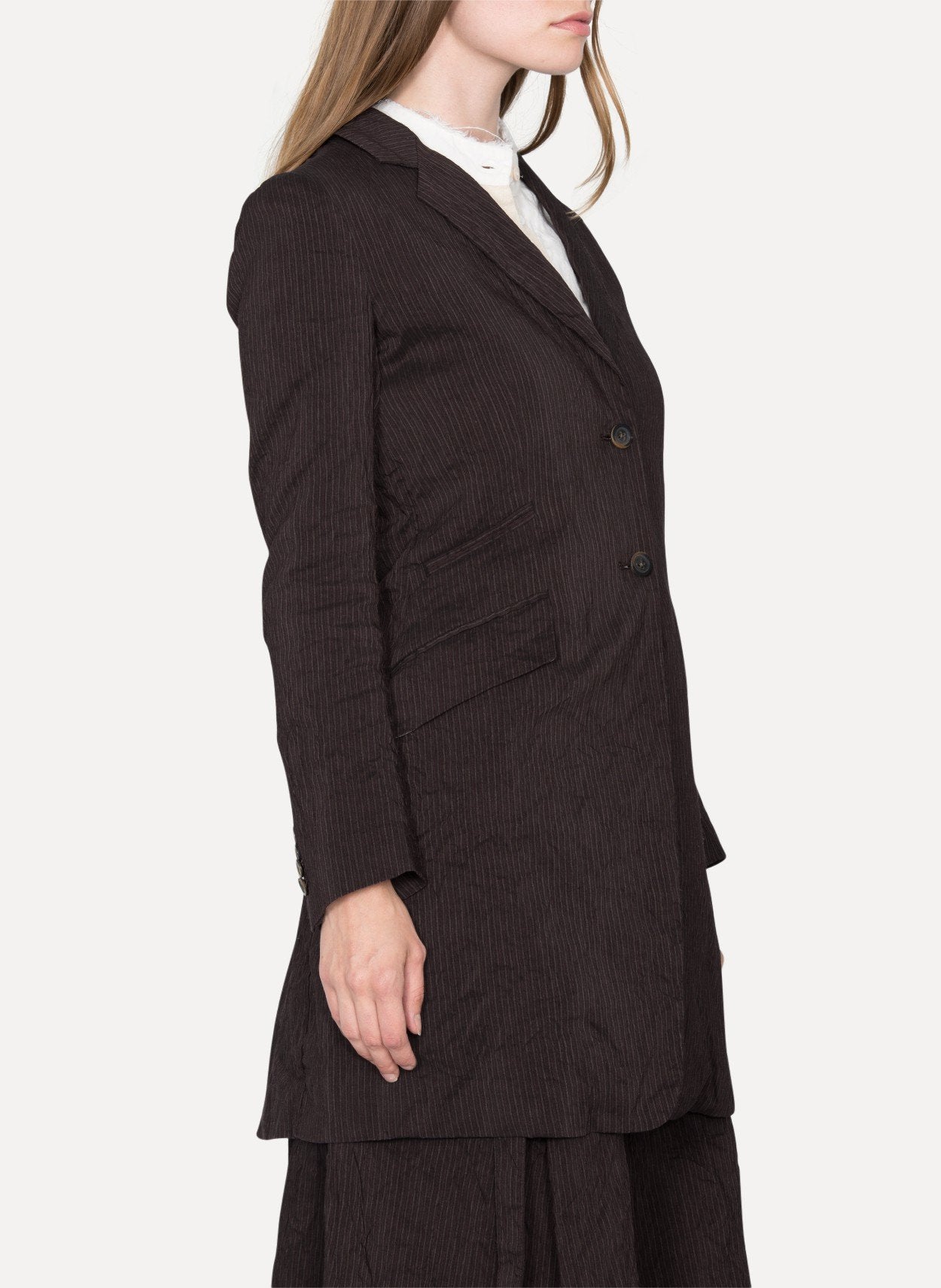 Buttoned Topcoat
