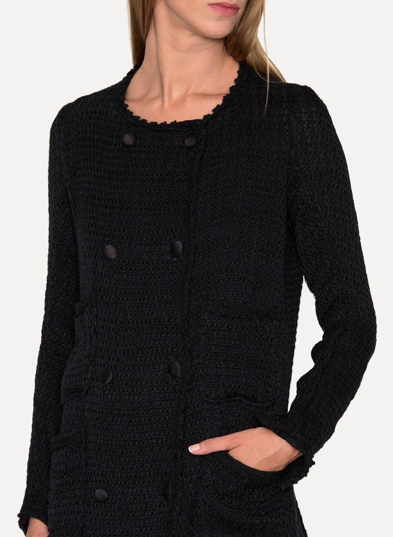 Handmade 19th Century Modified Pattern Double-Breasted 12-Button 4-Pocket Coat