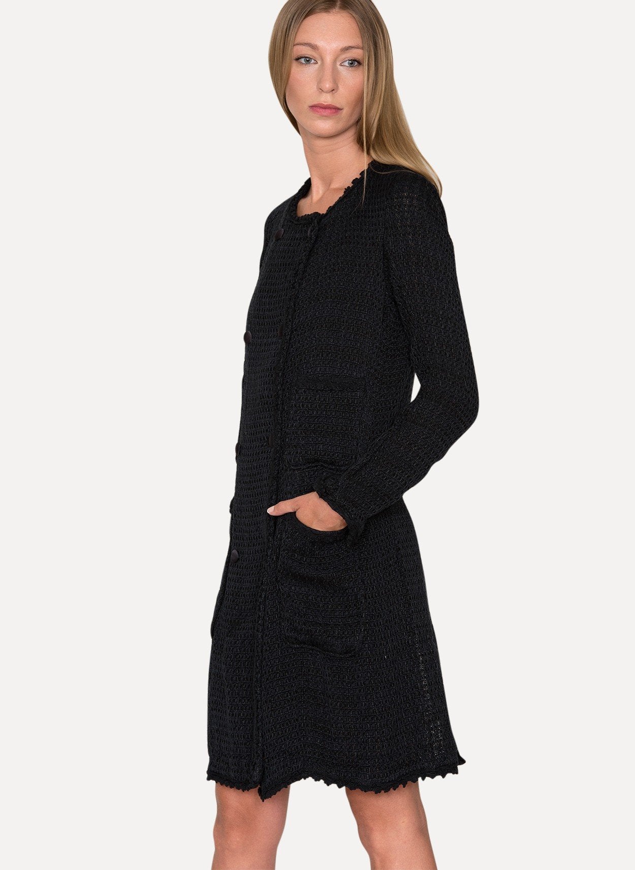 Handmade 19th Century Modified Pattern Double-Breasted 12-Button 4-Pocket Coat