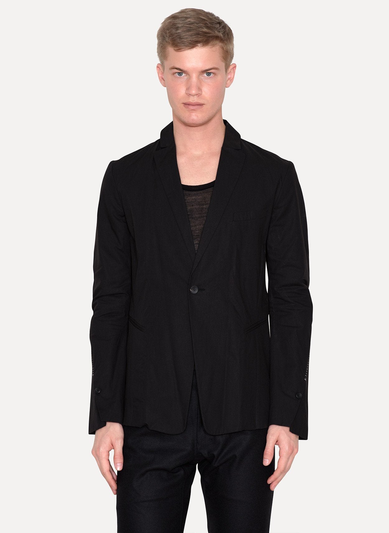 Cotton Linen Blazer