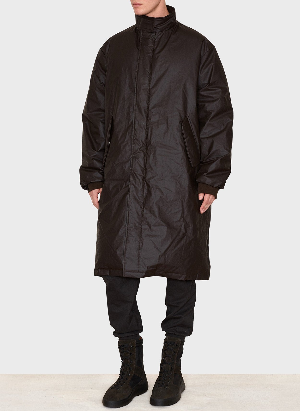 Wax Cotton Down Fill Parka