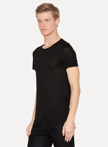 Cotton Cashmere Short Sleeve T-Shirt