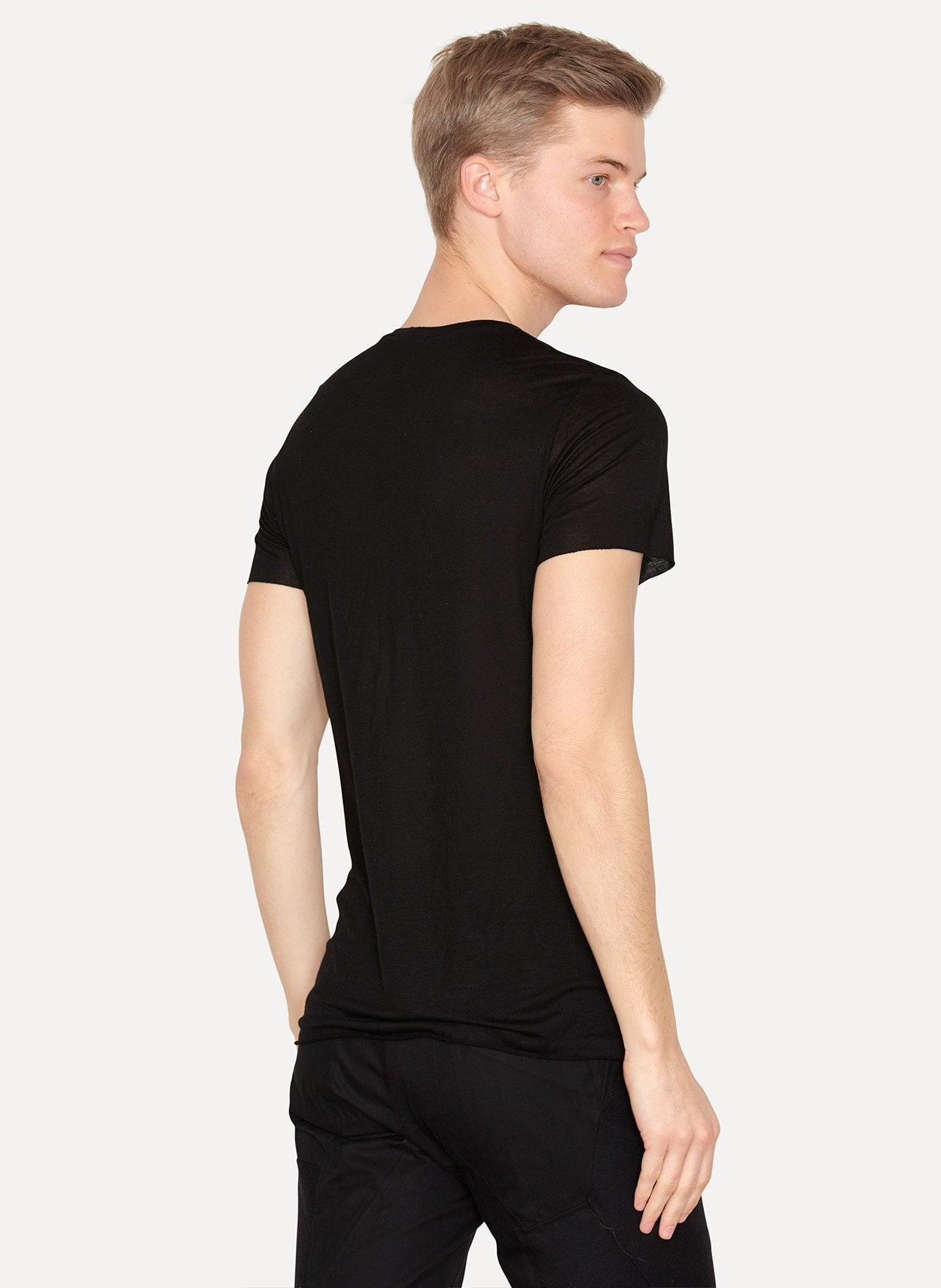 Cotton Cashmere Short Sleeve T-Shirt