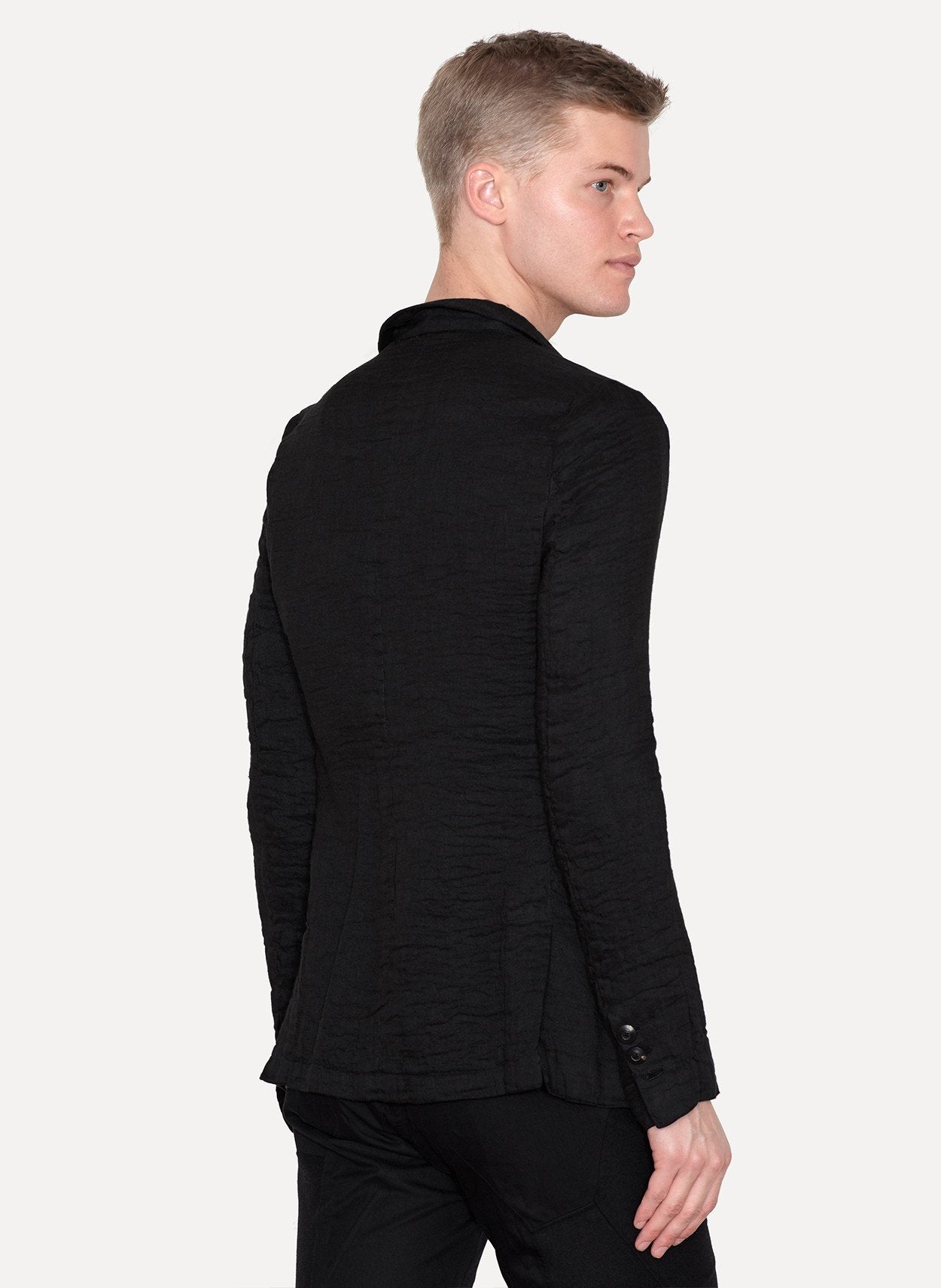 Handmade Slim Fit 1 Button Double-Vented Jacket